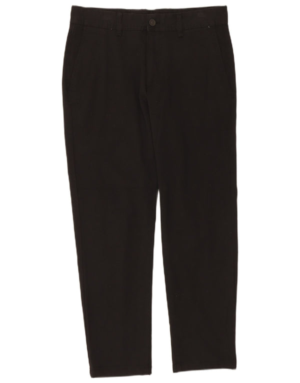 Zara Mens Slim Chino Calças EU 38 Pequeno W30 L28 Preto