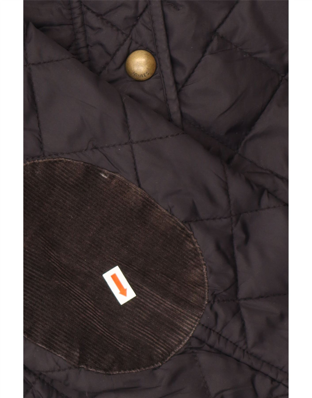 Jaqueta acolchoada feminina JOULES UK 12 poliamida preta média