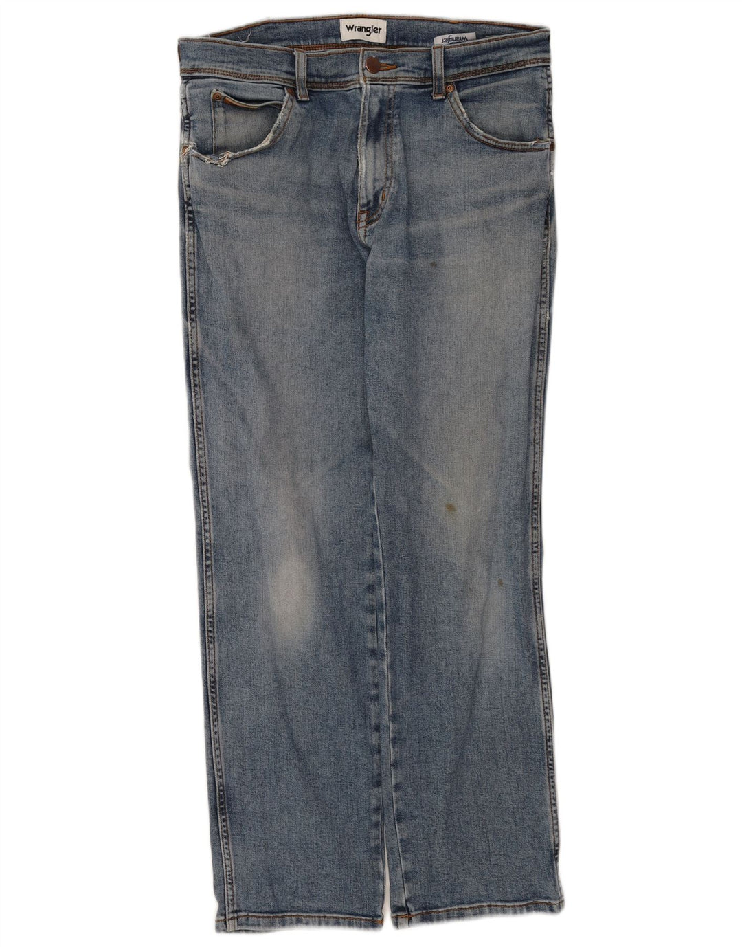 Wrangler Masculino Texas Straight Jeans W32 L30 Azul Algodão