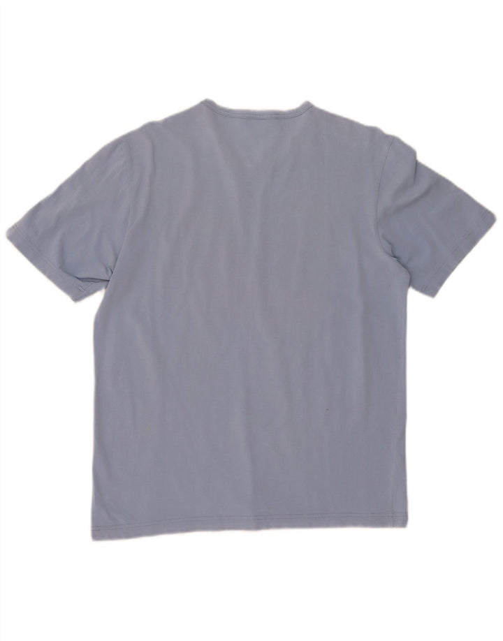 Camiseta masculina Calvin Klein grande azul