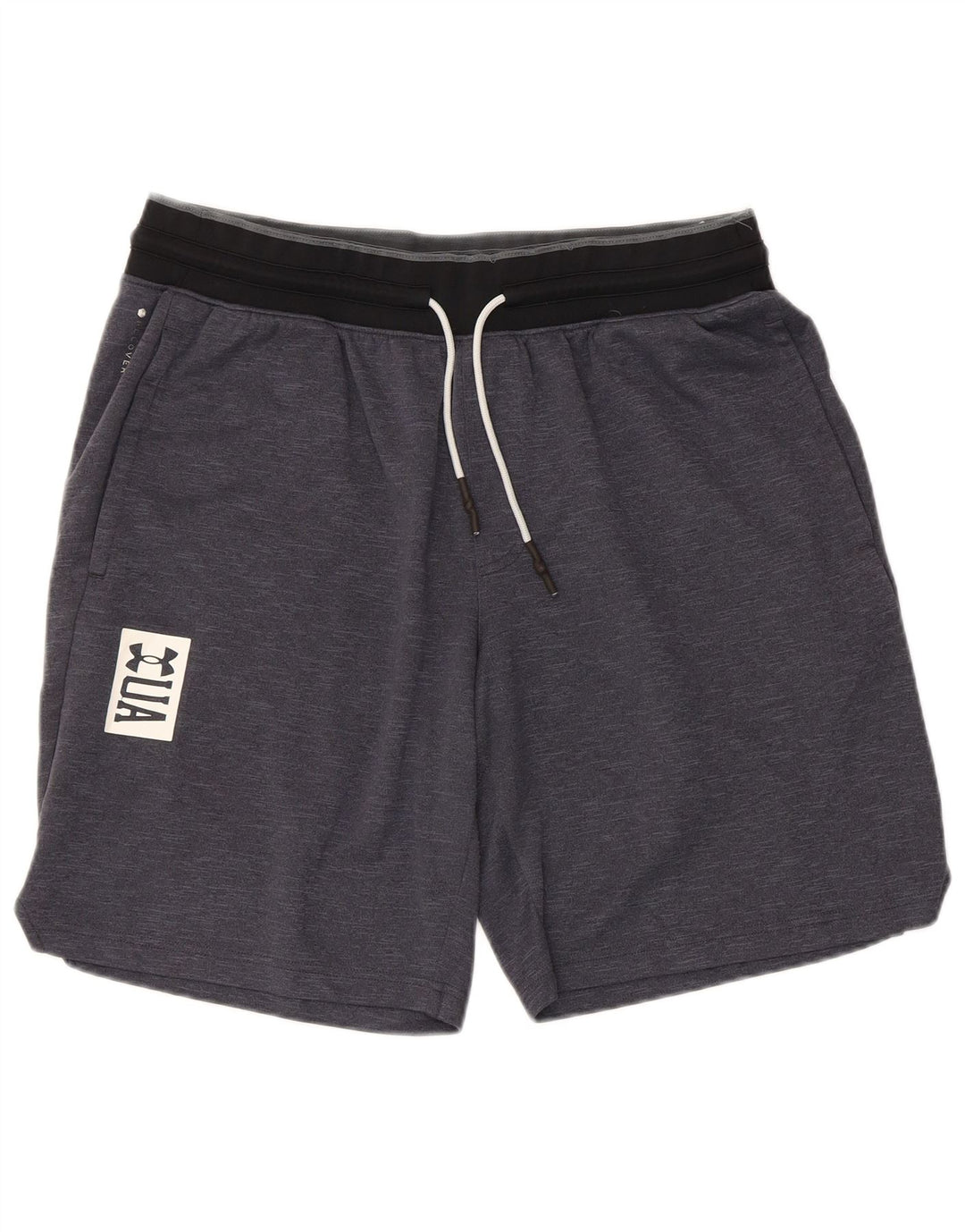 Under Armour Mens Graphic Sport Shorts XL Cinza Colourblock Poliéster