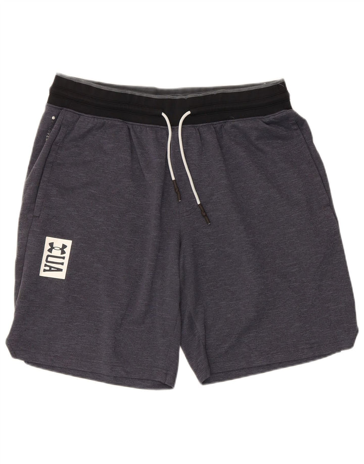 Under Armour Mens Graphic Sport Shorts XL Cinza Colourblock Poliéster