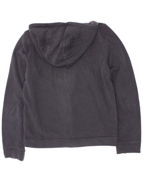 Suéter Nike Boys Zip com capuz 10-11 anos médio preto colorblock algodão