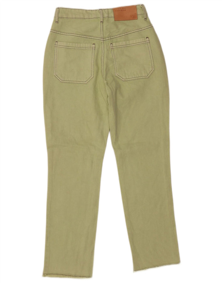 Jeans slim feminino TED BAKER W26 L29 algodão verde