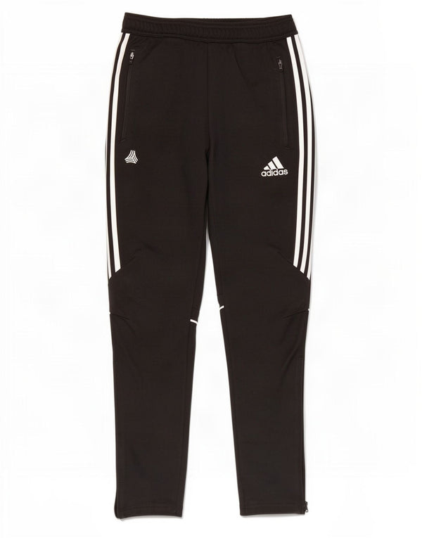Calças de treino Adidas meninos 13-14 anos preto poliéster