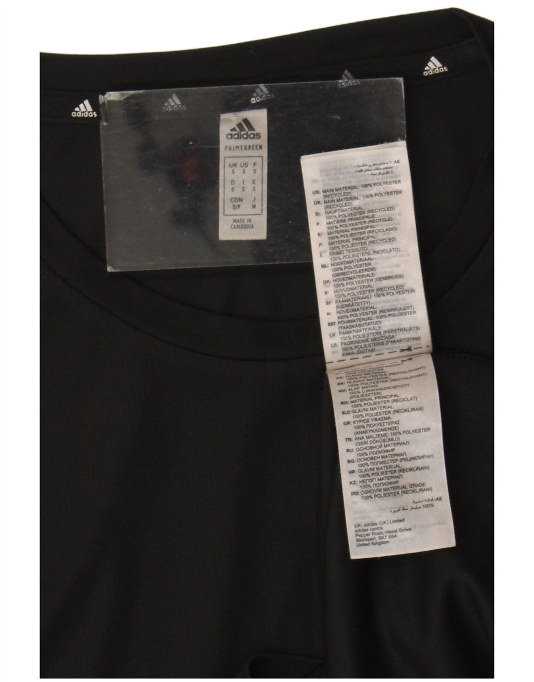 Adidas Mens Aeroready Vest Top Pequeno Poliéster Preto