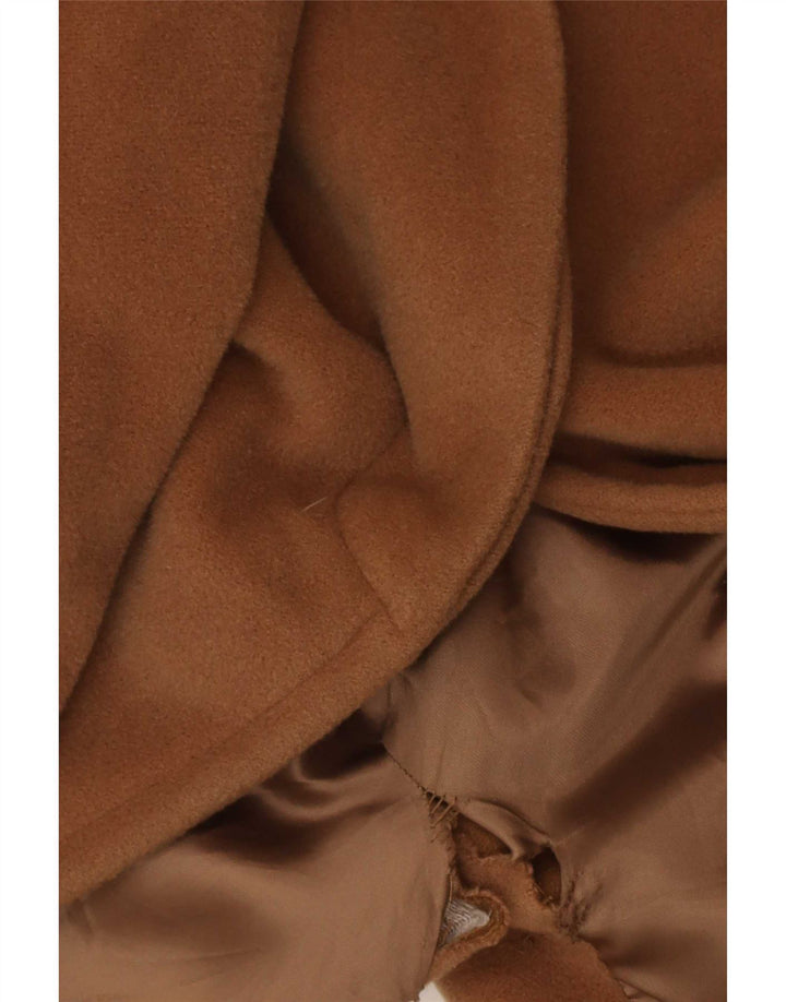 Sobretudo feminino Ferre oversized UK 14 lã marrom médio