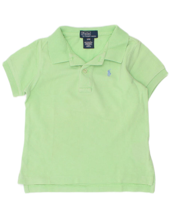 Camisa Polo Ralph Lauren para bebê menino 18-24 meses algodão verde
