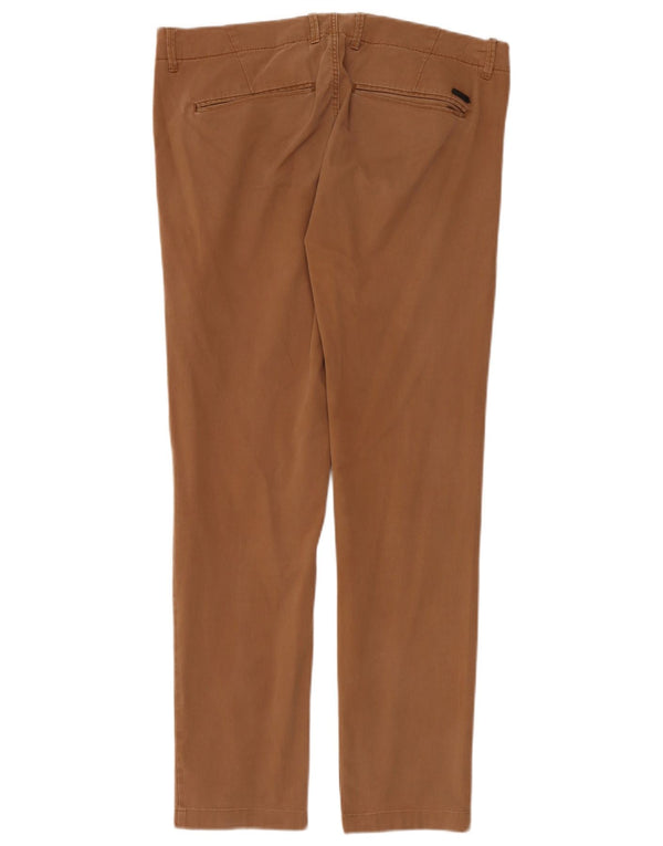 Calça jeans masculina Jack & Jones Marco Slim Fit W33 L29 bege