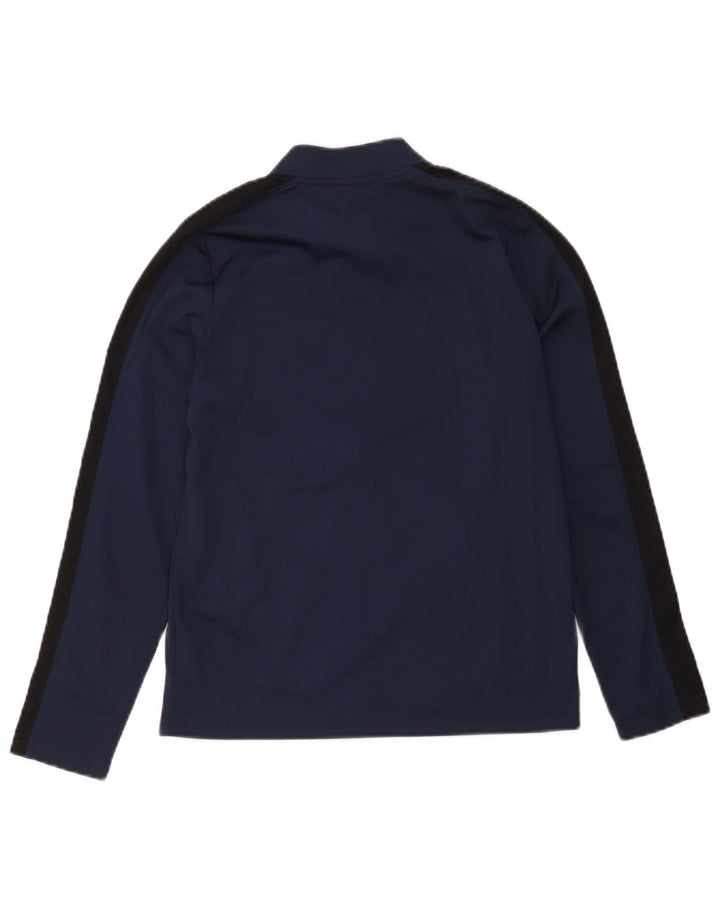 Jaqueta Nike Boys Dri Fit Tracksuit 12-13 anos grande azul marinho