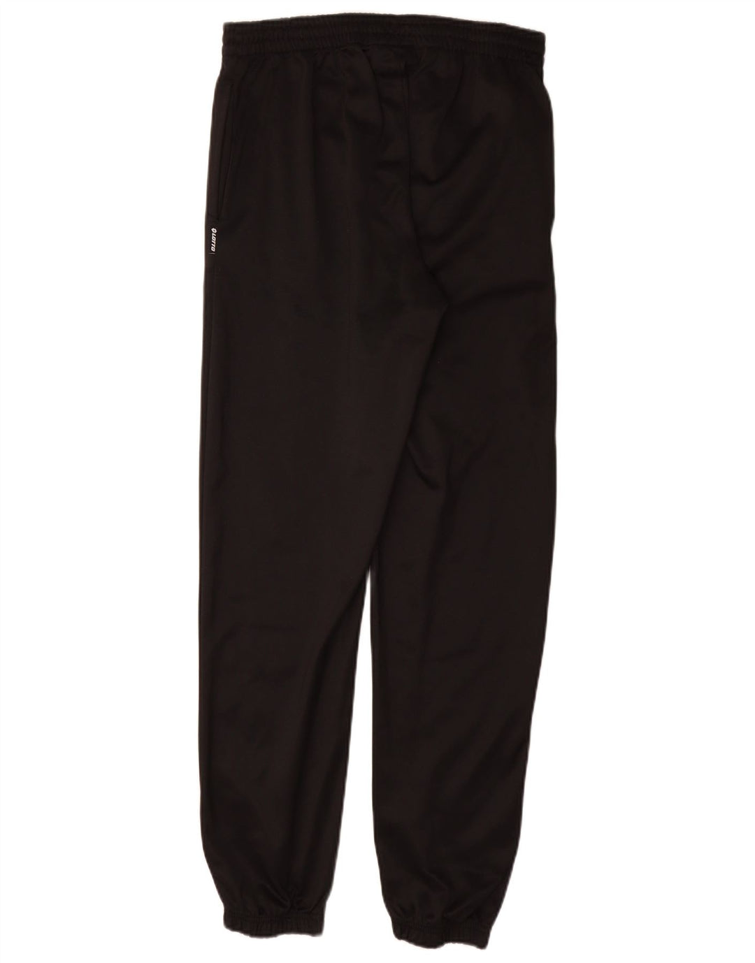Lotto Mens Calças de treino Joggers poliéster preto médio