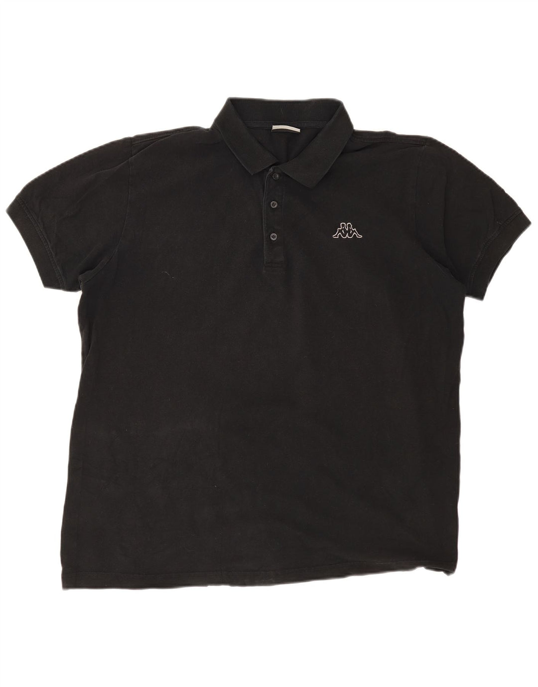 Camisa polo masculina KAPPA 2XL algodão preto