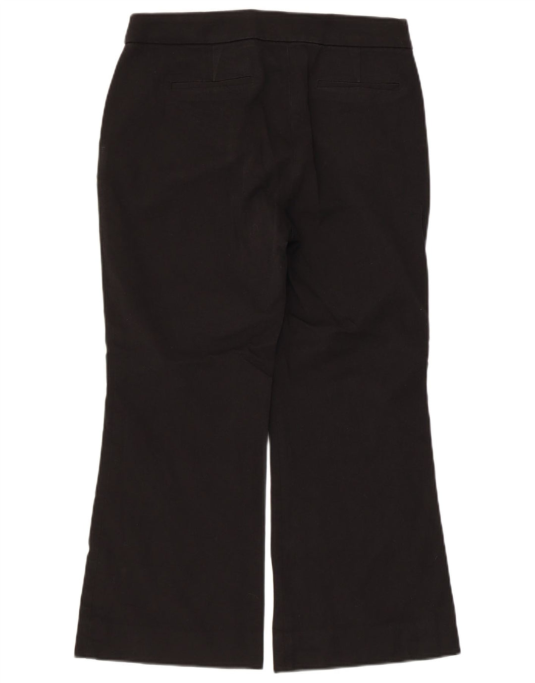J. CREW Calça feminina cortada EUA 6 médio W30 L24 algodão preto