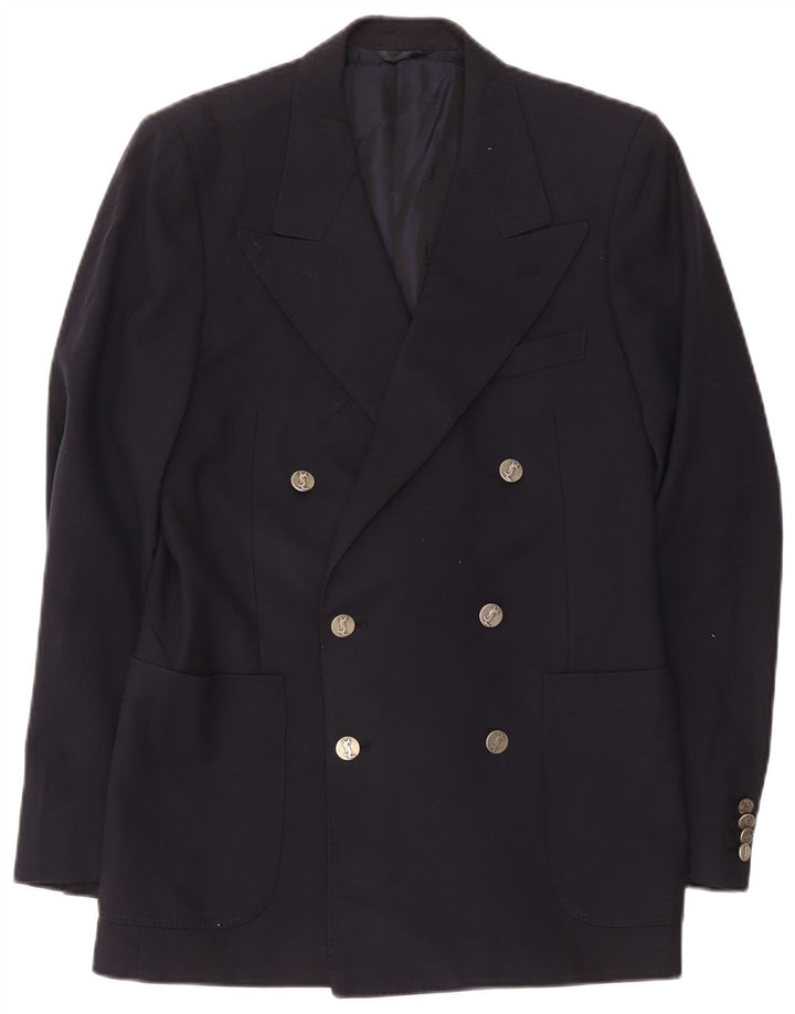 Jaqueta Blazer Masculina Yves Saint Laurent IT 48 Azul Marinho Médio