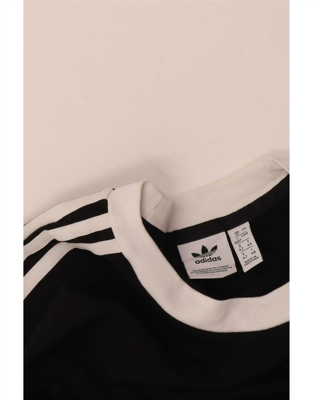 Top Feminino Adidas Manga Longa UK 16 Grande Preto
