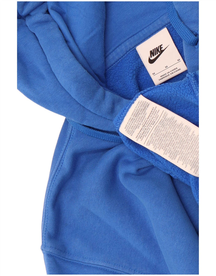 Nike Mens Hoodie Jumper Médio Algodão Azul
