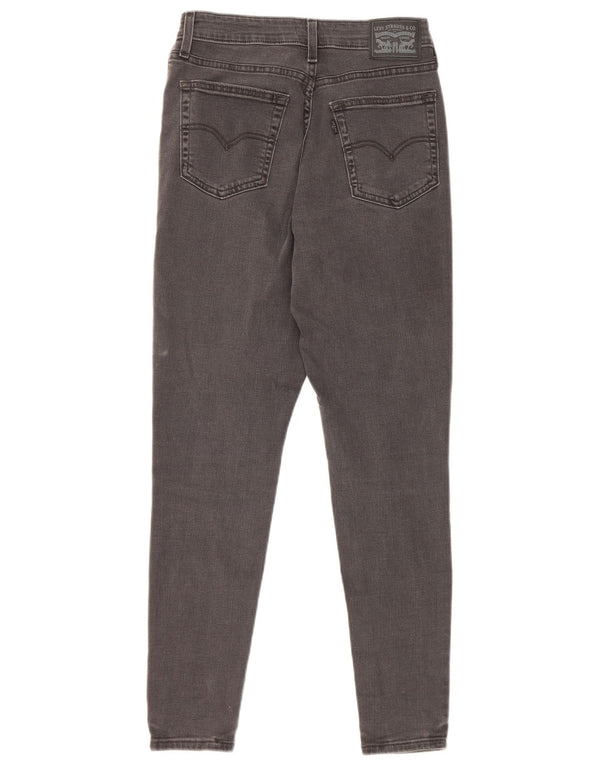 Calça jeans feminina Levi's 721 High Rise Skinny W26 L28 algodão cinza