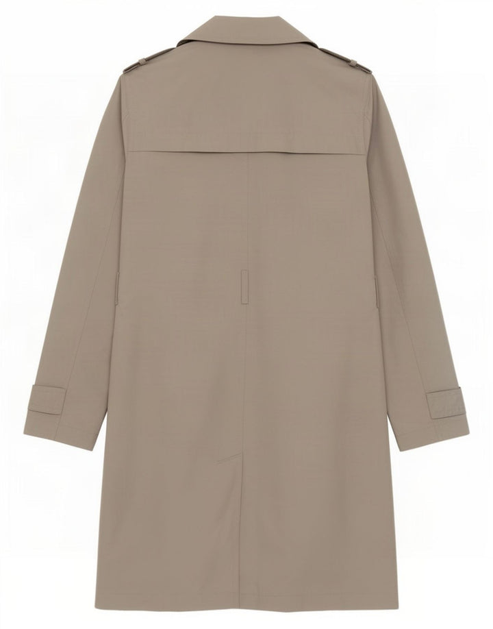 Casaco impermeável feminino Marks & Spencer UK 6 XS cinza poliéster