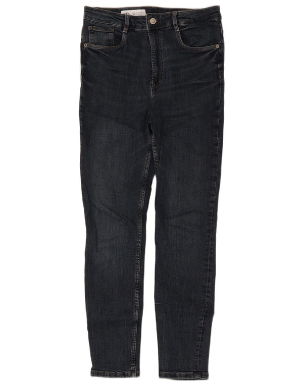 Zara Jeans Skinny Feminino EU 40 Médio W30 L27 Azul Algodão