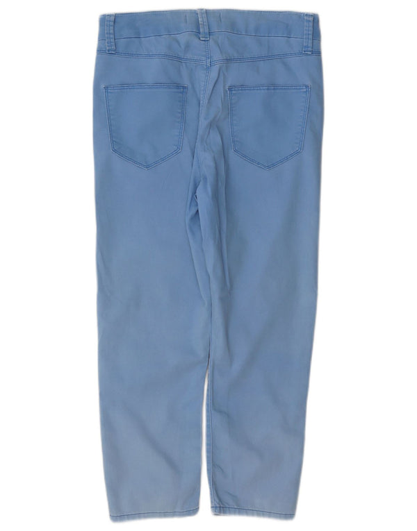 Calça jeans feminina Marks & Spencer UK 8 pequena W27 L22 algodão azul