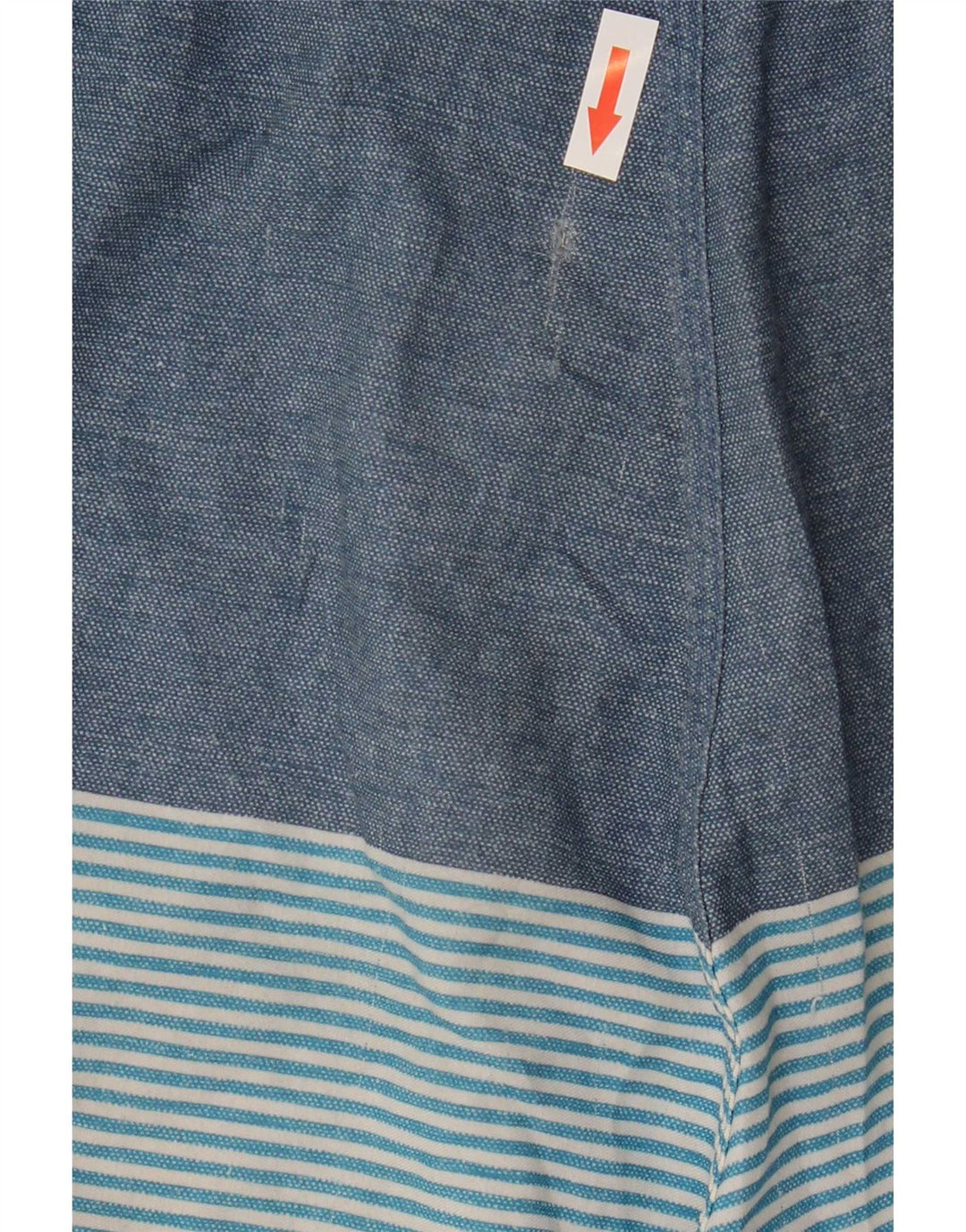 Shorts de banho masculino Rip Curl grande listrado azul