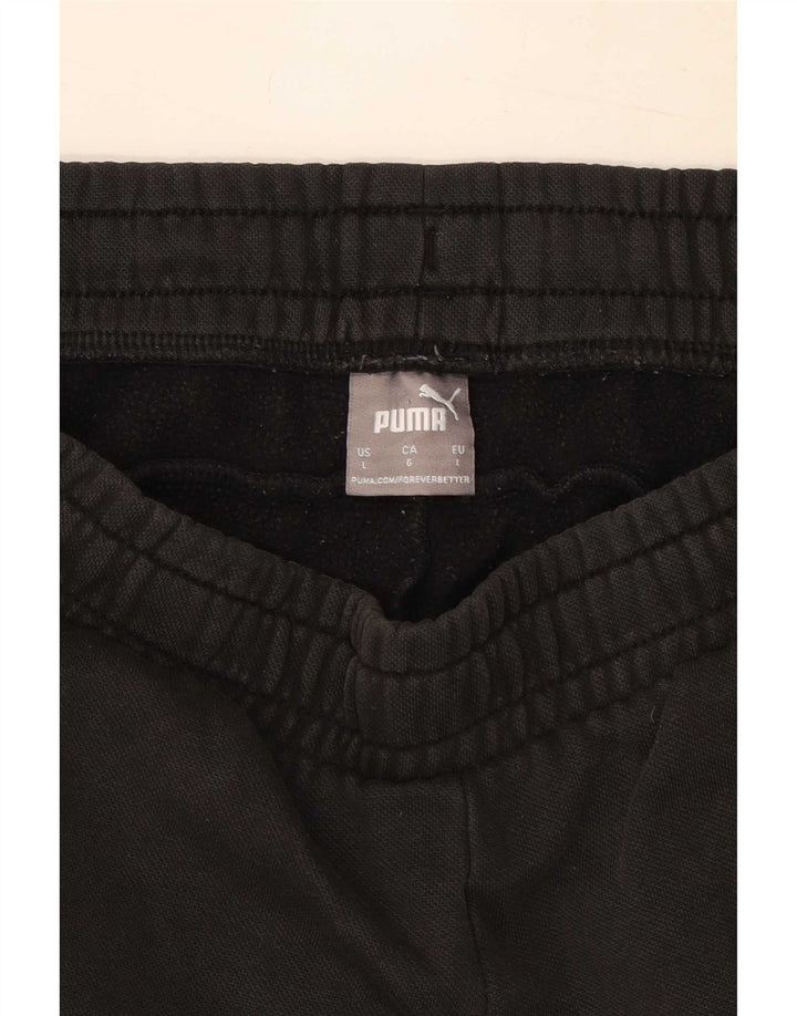 Calça de treino masculina Puma Joggers grande preto