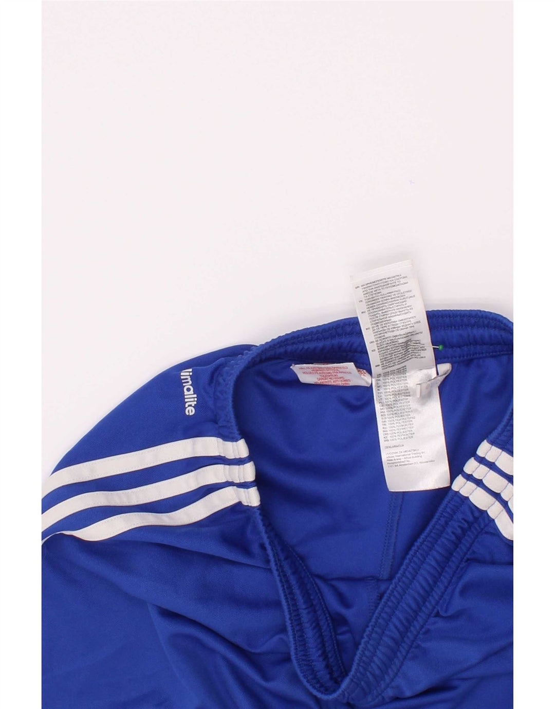 Calções desportivos Adidas Boys Climalite 11-12 anos azul poliéster