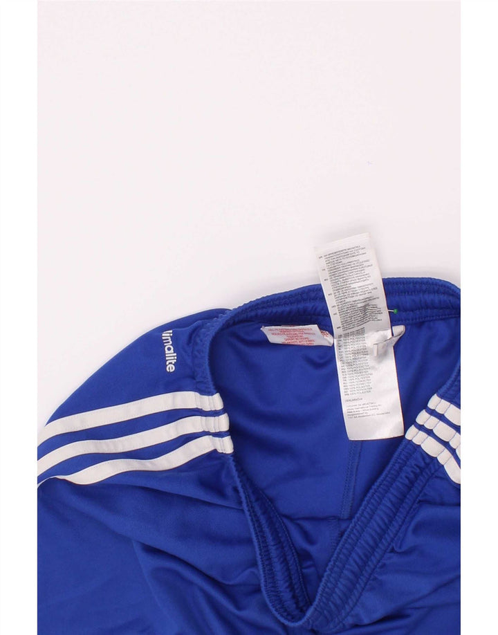 Calções desportivos Adidas Boys Climalite 11-12 anos azul poliéster