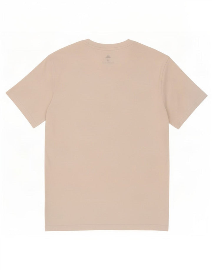 Adidas Mens Camiseta Top Médio Algodão Branco