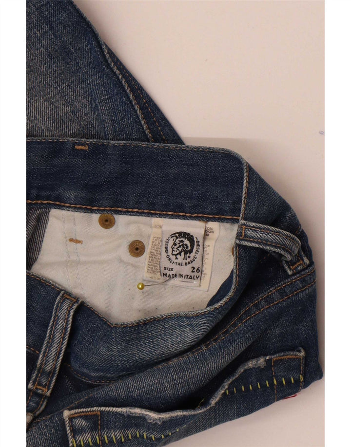 Jeans feminino Diesel W26 L32 azul algodão