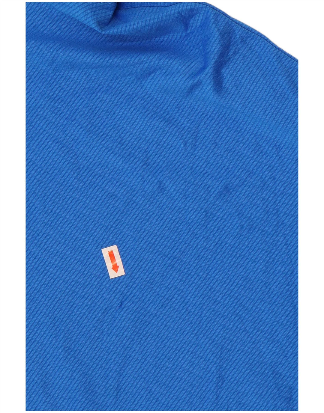 Camiseta masculina New Balance poliéster listrado azul médio