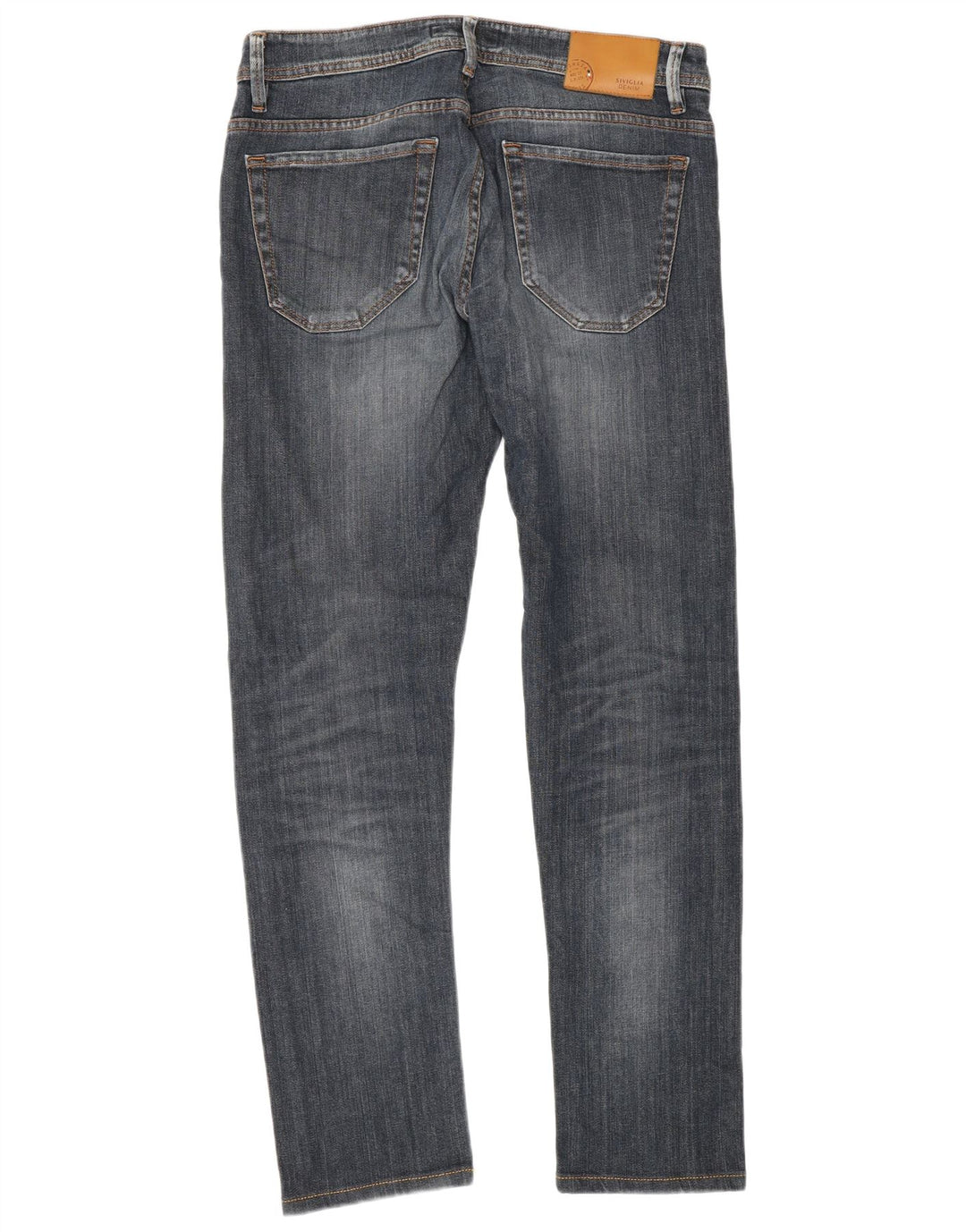 SIVIGLIA Mens Jeans Slim W33 L32 Azul Algodão