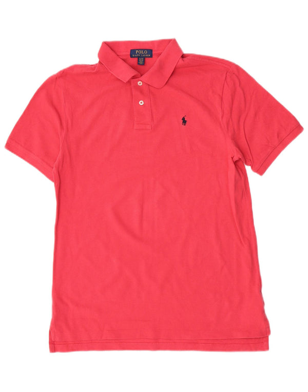 Camisa Polo Ralph Lauren Menino 15-16 Anos XL Rosa Algodão