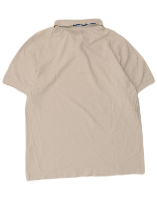 Camisa polo masculina Kappa médio algodão branco