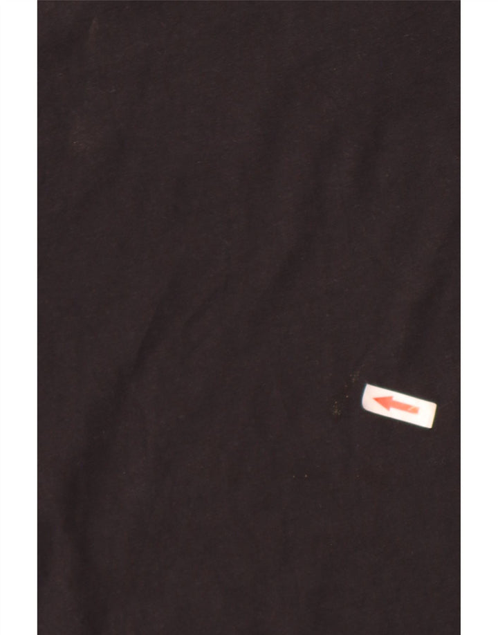 Camiseta masculina Jack & Jones grande algodão preto