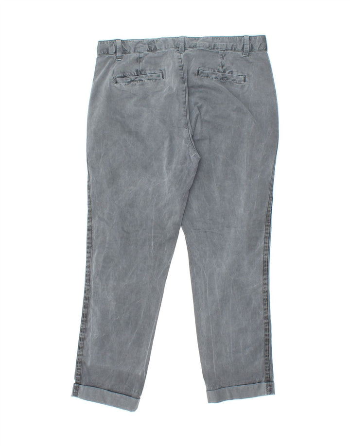 GAP Womens Slim Chino Trousers  US 6 Medium W32 L28 Grey Cotton Vintage Gap and Second-Hand Gap from Messina Hembry 