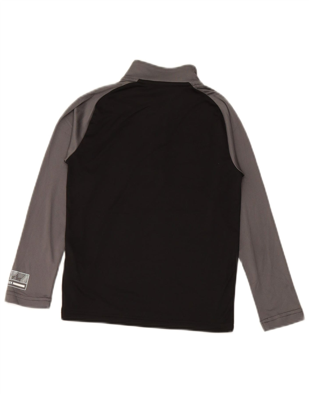 PUMA Boys Graphic Pullover Treino Top 7-8 Anos Preto Colorblock