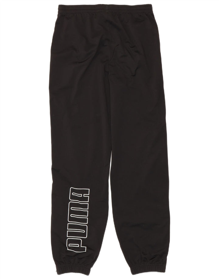 Calça de treino Puma Boys Graphic Joggers 15-16 anos preto poliéster