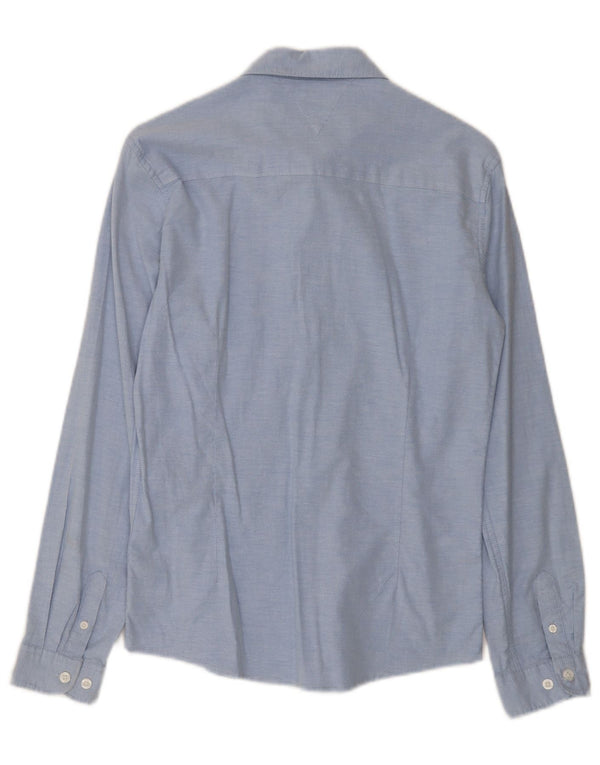 Camisa TOMMY HILFIGER Menino 13-14 Anos Azul Algodão