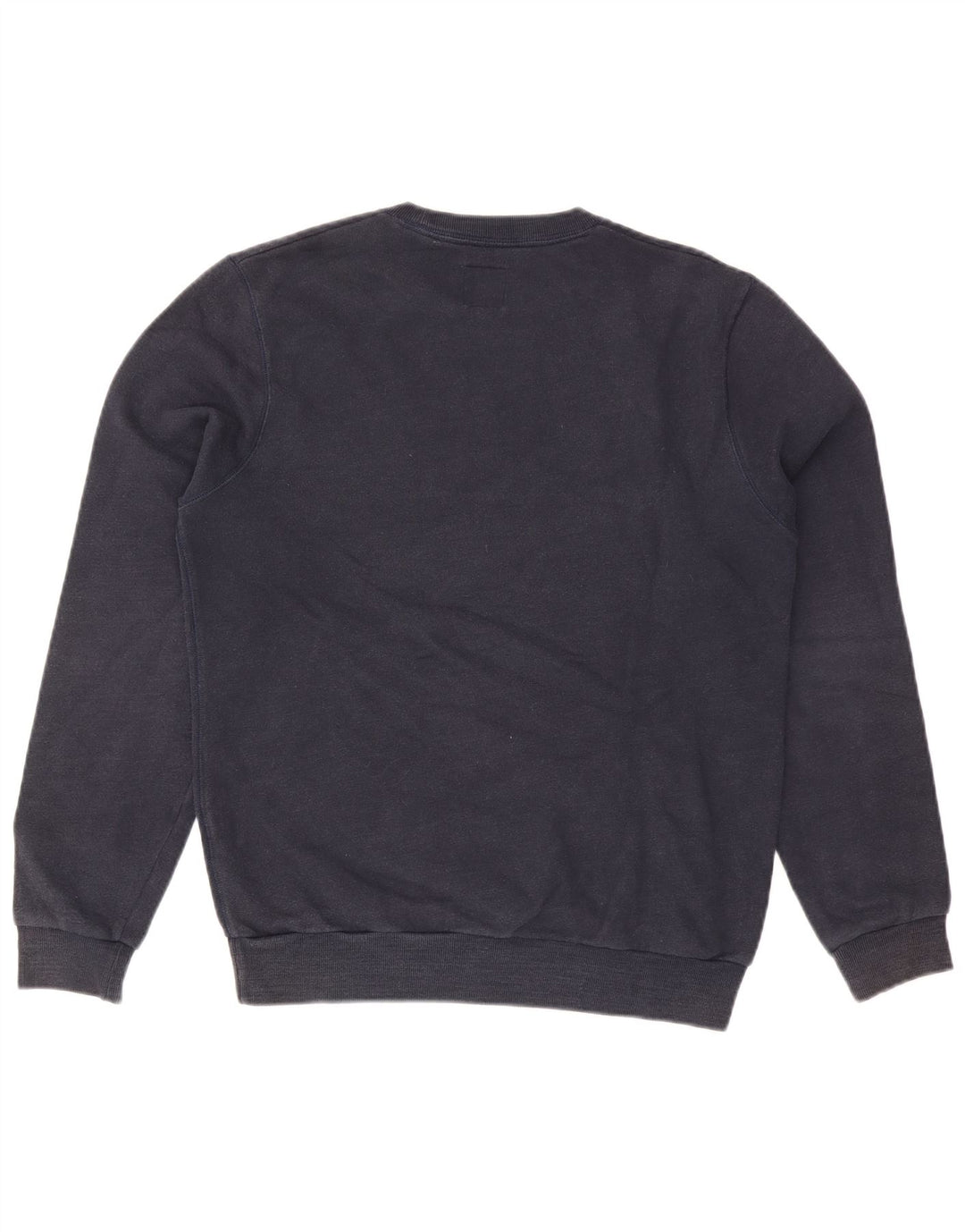 Jack Wills moletom gráfico masculino jumper médio azul marinho algodão