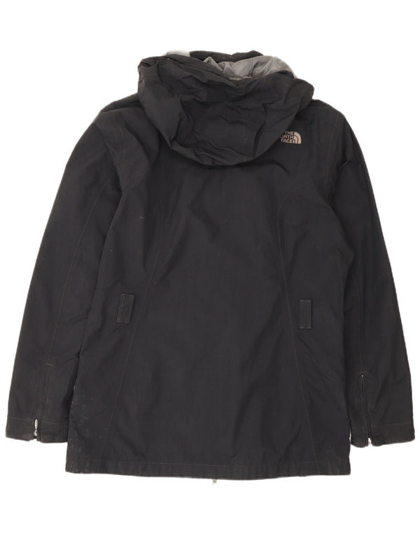 Jaqueta impermeável com capuz feminina The North Face UK 16 grande preta