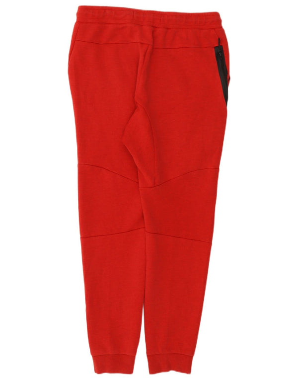 Nike Mens Treino Calças Joggers Grande Algodão Vermelho