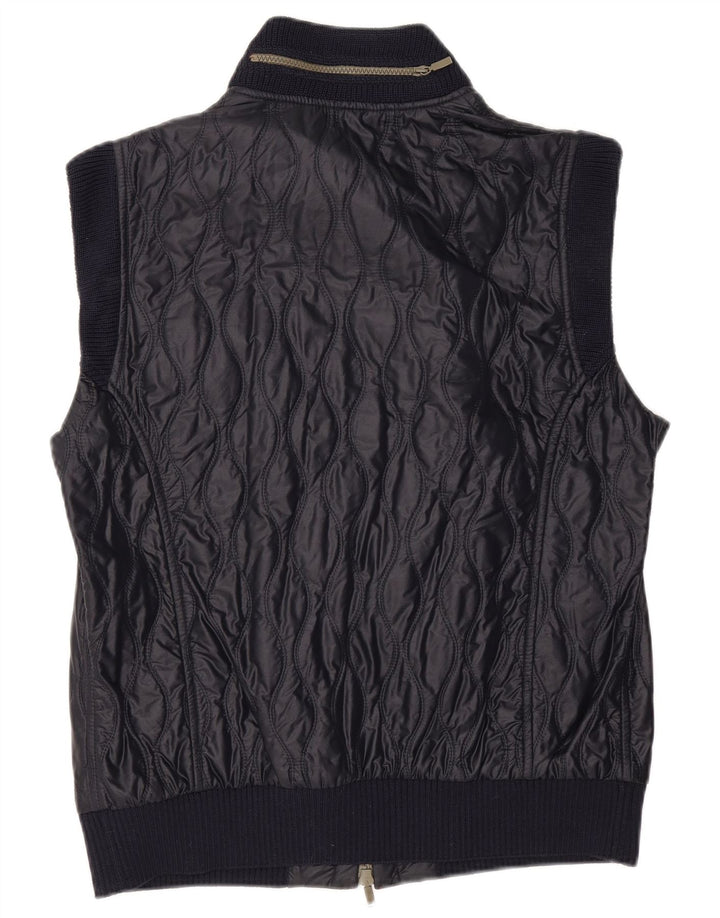 Colete masculino acolchoado Iceberg IT 52 XL azul marinho poliamida colorblock