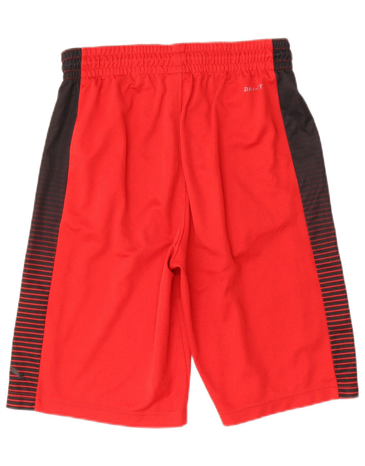 Jordan Mens Dri Fit Graphic Sport Shorts Pequeno Poliéster Colorblock Vermelho