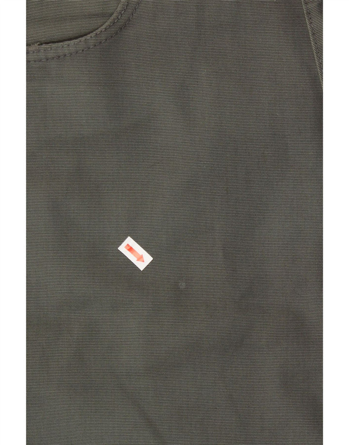 LEE Mens Straight Casual Trousers W31 L30 Green Cotton Vintage Lee and Second-Hand Lee from Messina Hembry 