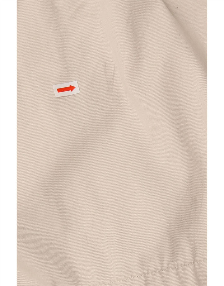 Shorts masculino DOCKERS Stain Defender Pegged Chino W38 XL algodão cinza