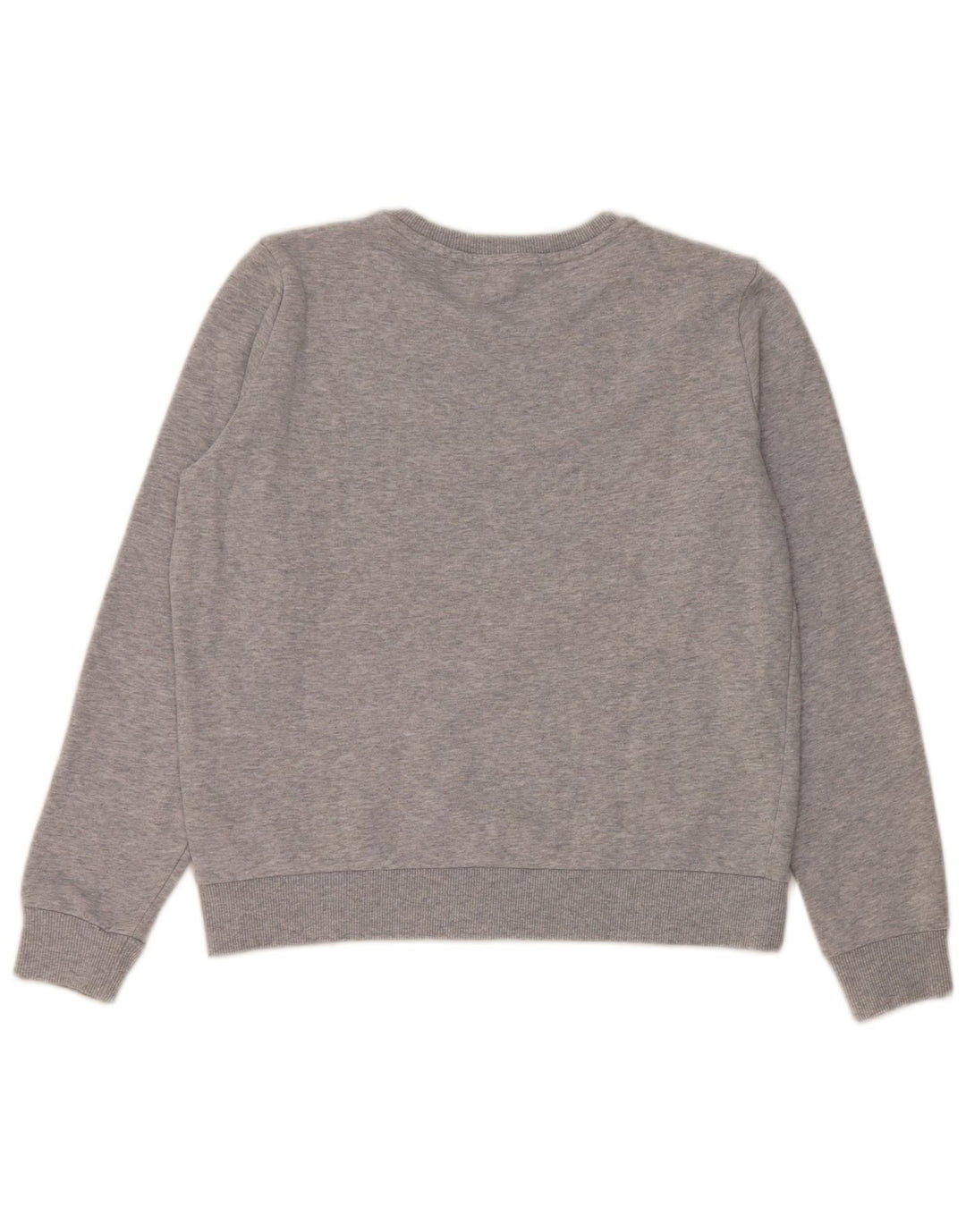 Suéter gráfico feminino Armani Exchange Reino Unido 16 grande algodão cinza