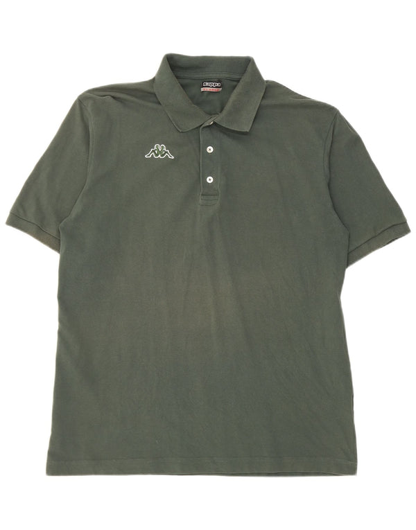 Camisa polo masculina Kappa XL algodão verde