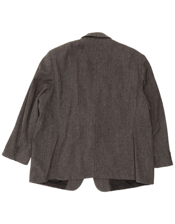 Jaqueta blazer masculina de 2 botões BURBERRY Reino Unido 42 XL cinza