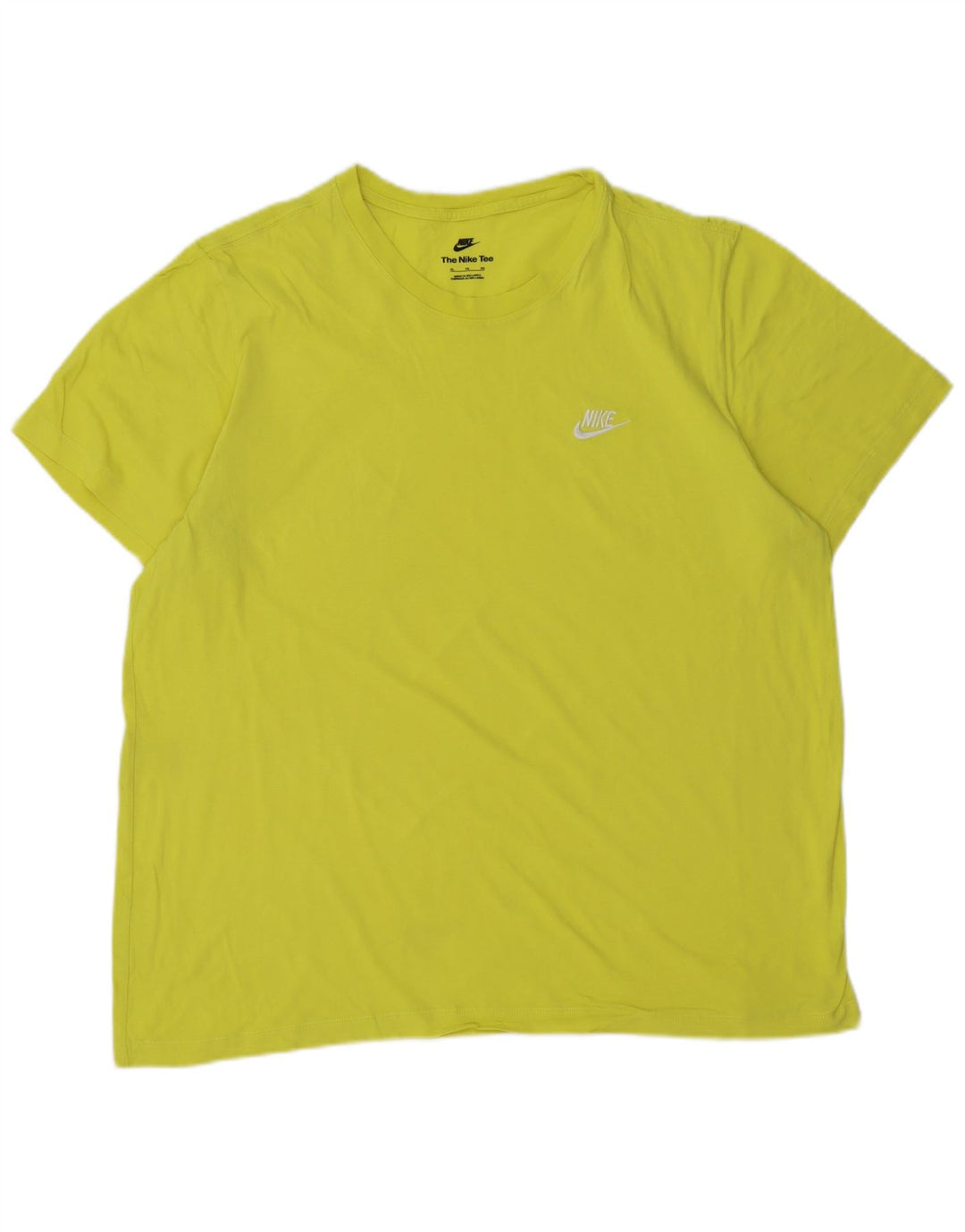 Camiseta masculina NIKE Top XL algodão verde